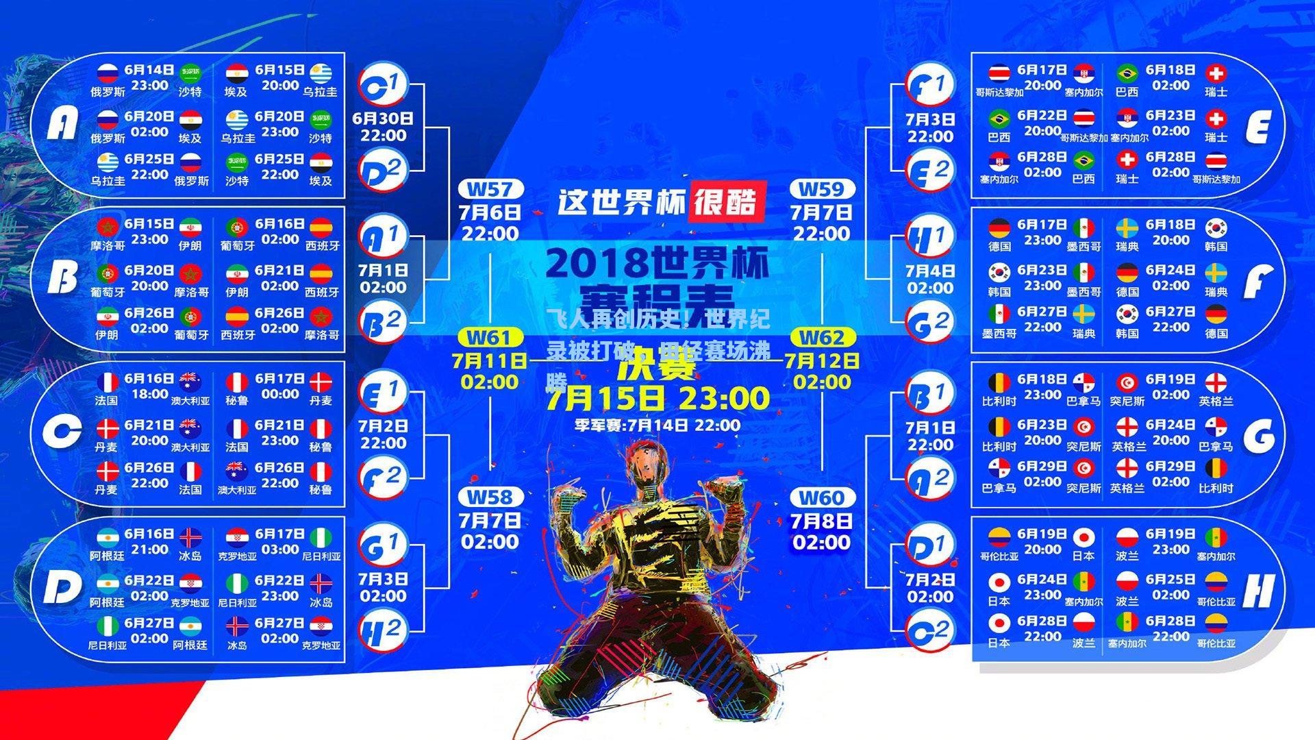 飞人再创历史！世界纪录被打破，田径赛场沸腾